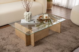 Nordure Flavio Mesa de Centro Honey Oak